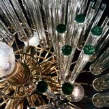 Mid-century modern chandelier by Gaetano Sciolari, 1970s