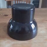 Vase en verre bleu vintage