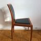 4 scandinavian leather chairs from Tranekær