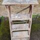 Antique wooden stepladder