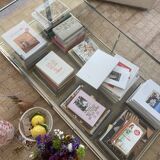 Table basse extra large en verre ampm