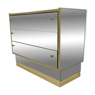 Commode à miroir Schöninger du milieu du siècle, années 1970
