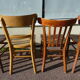 Lot de 6 chaises en bois de bistrot