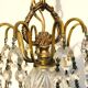 Hot air balloon chandelier 8 stamp fires