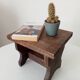 Ancient primitive milking stool