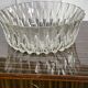 Pressed glass bowl year 70