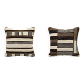 Set of 2 vintage kilim cushion covers 50x50 cm
