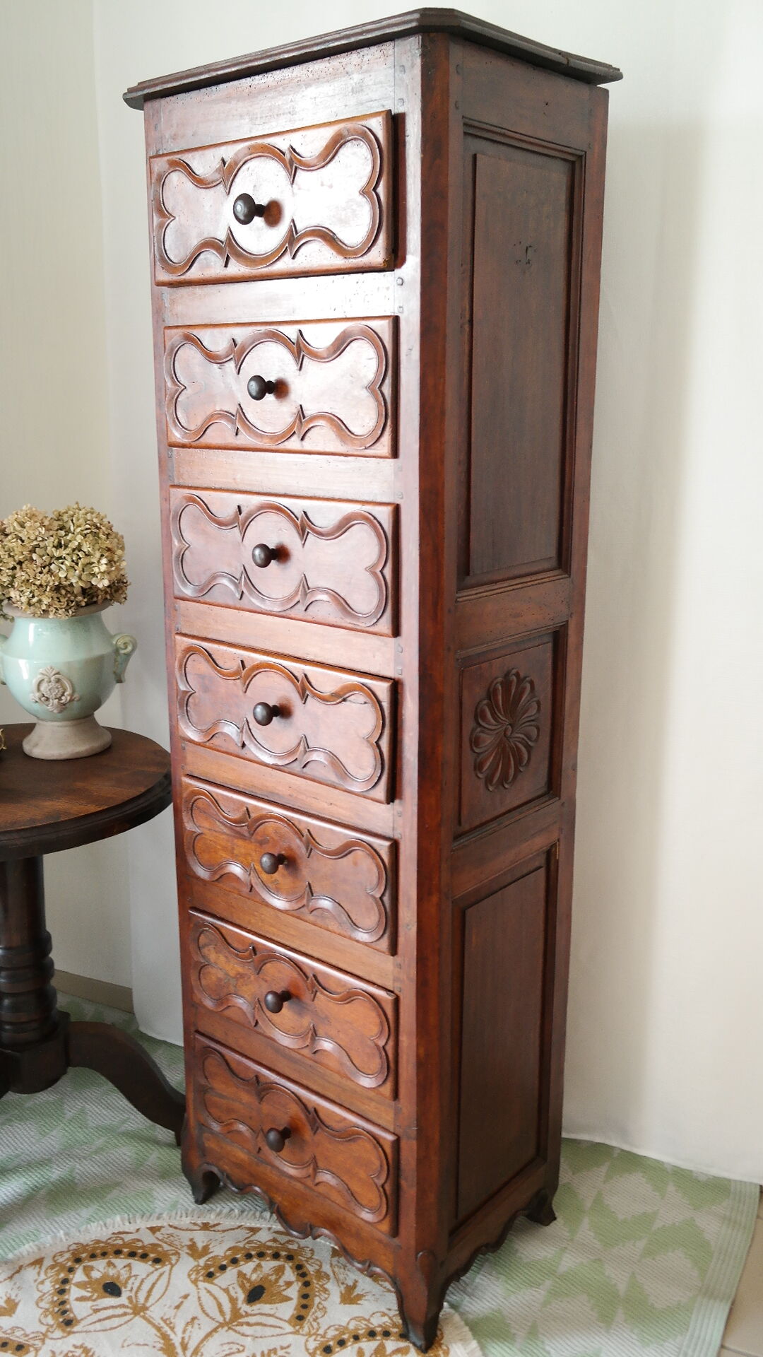 Artisanal walnut dresser late nineteenth early twentieth century