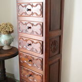 Artisanal walnut dresser late nineteenth early twentieth century