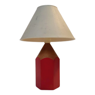 Pencil lamp 1980 red