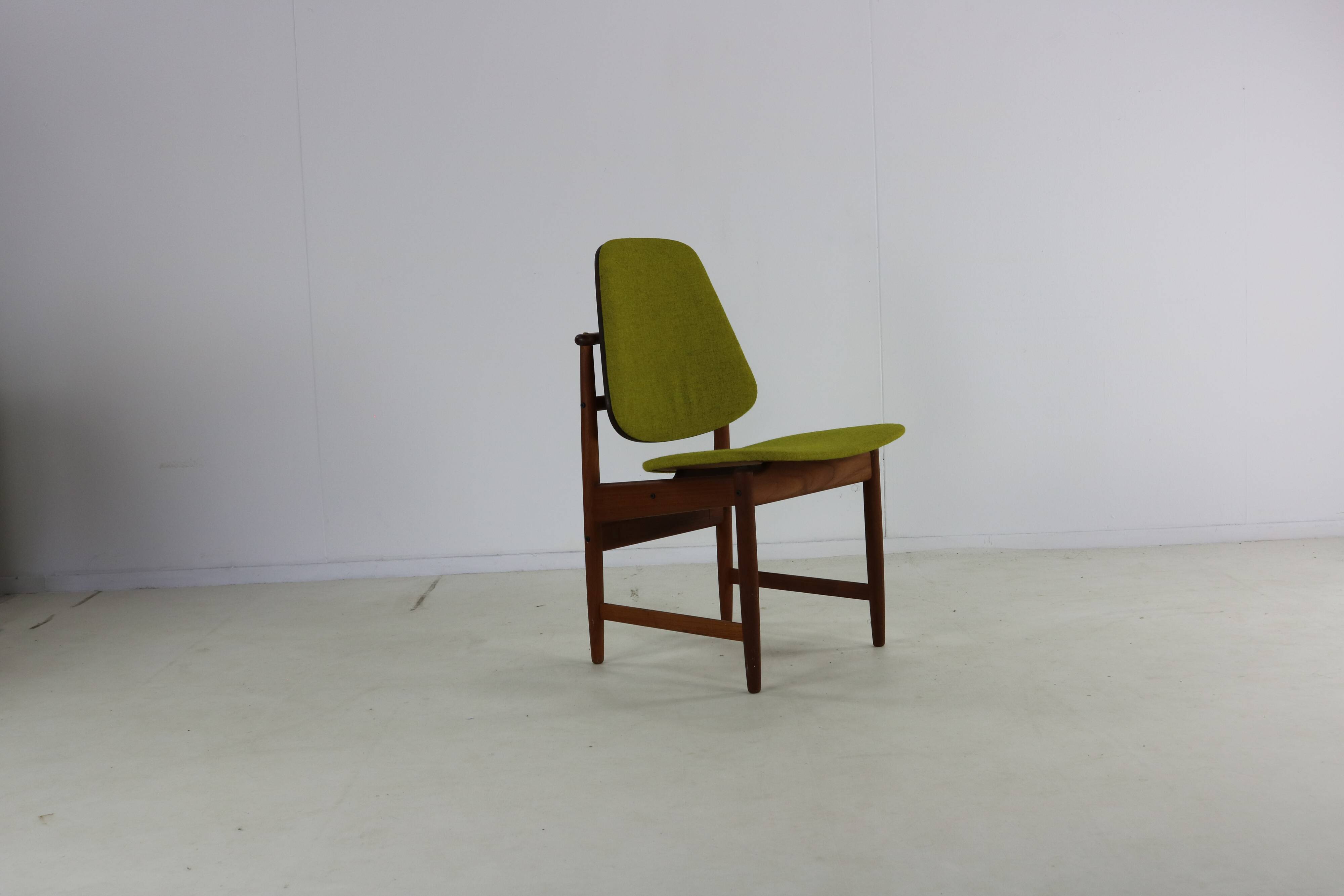 Ensemble de six chaises à manger design danois par Arne Hovmand Olsen