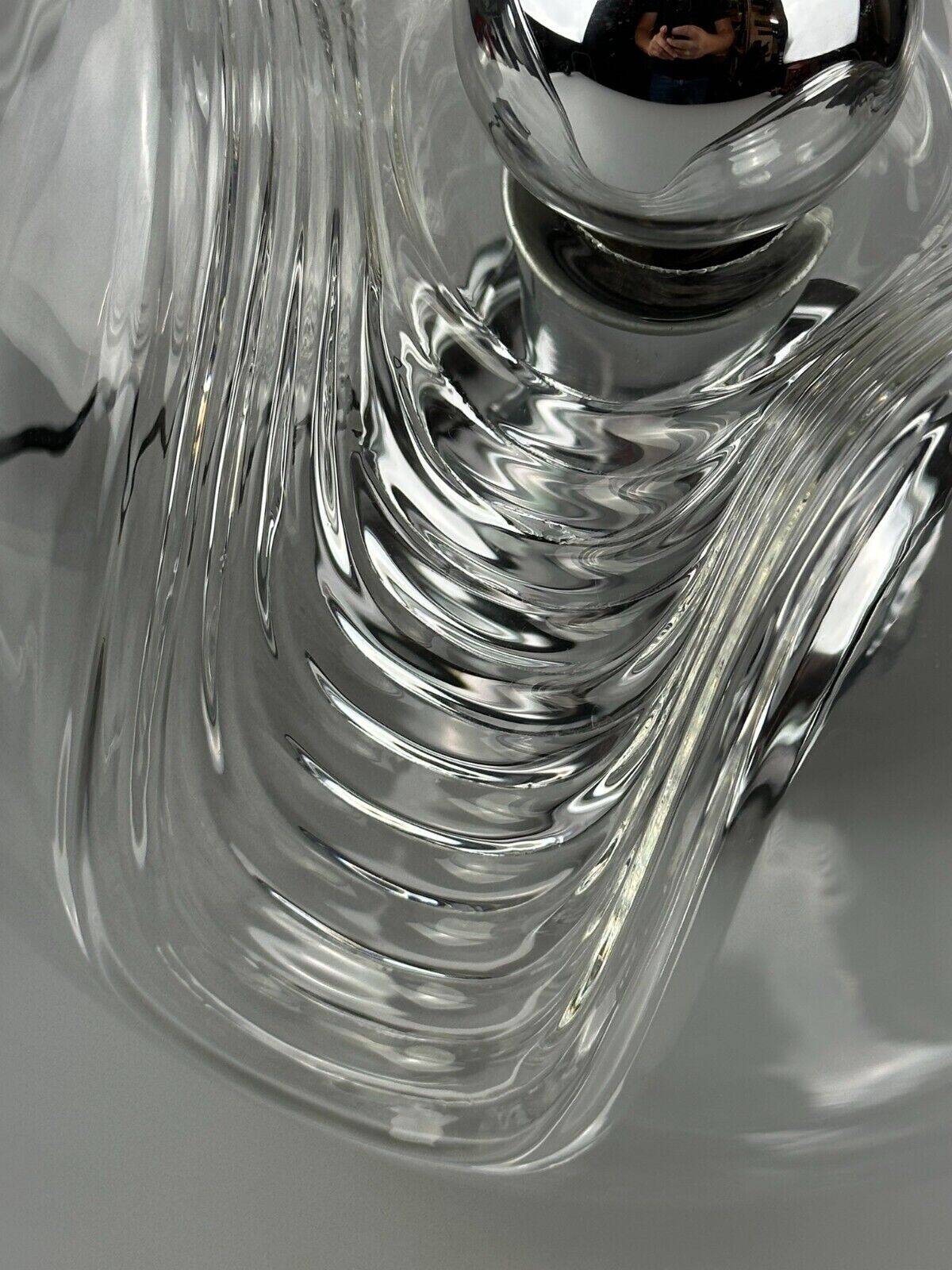 60s 70s ceiling lamp hanging lamp Peill & Putzler "Wave" Koch & Lowy Design