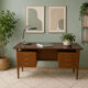 Bureau scandinave de direction double face plateau flottant longueur 1