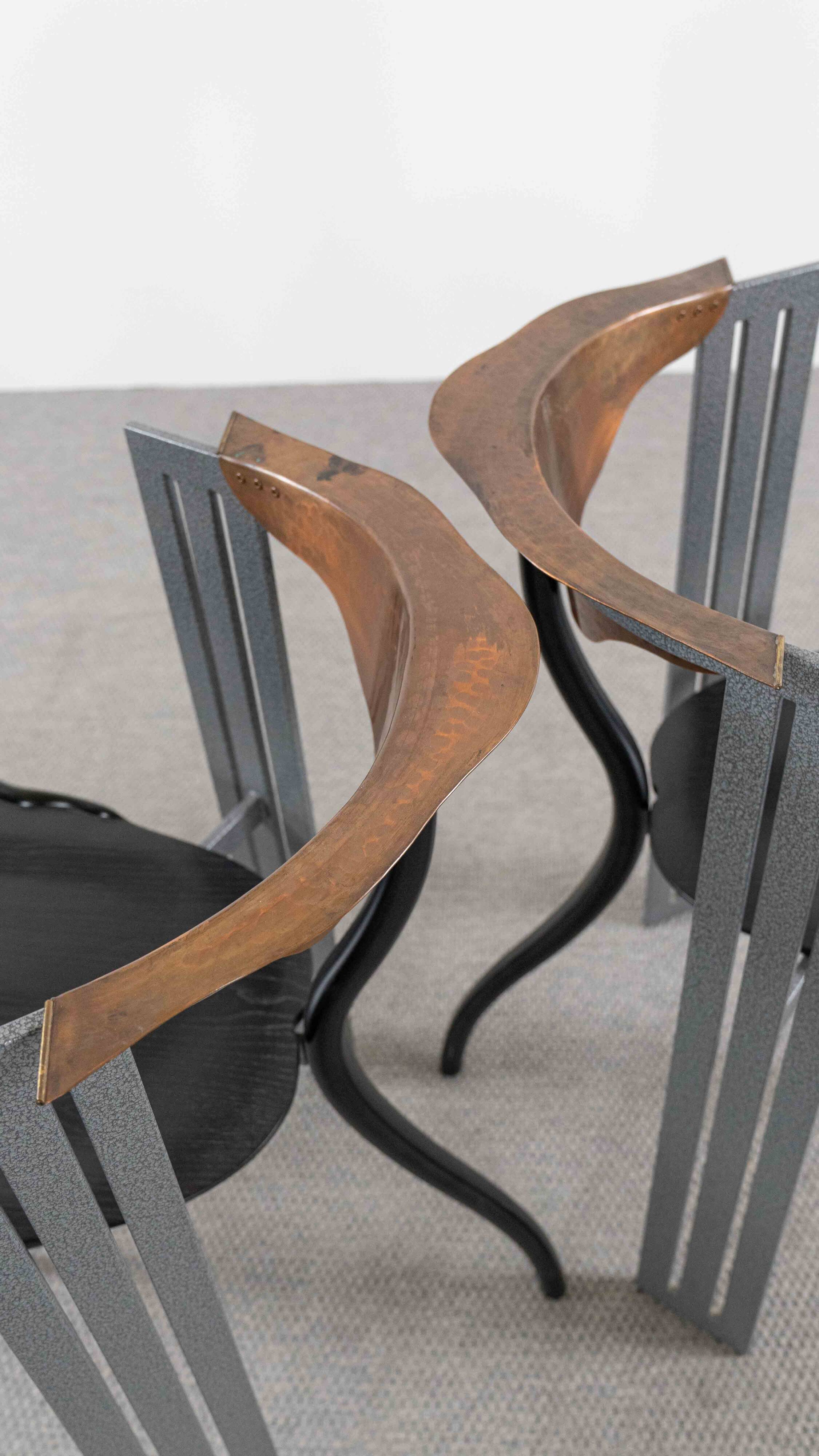 Pair Ota Otanek Chairs by Borek Sipek fort Vitra