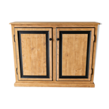 Solid oak storage cabinet