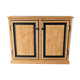 Solid oak storage cabinet