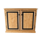 Solid oak storage cabinet