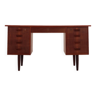 Teak desk, Danish design, 1970s, production: Denmark