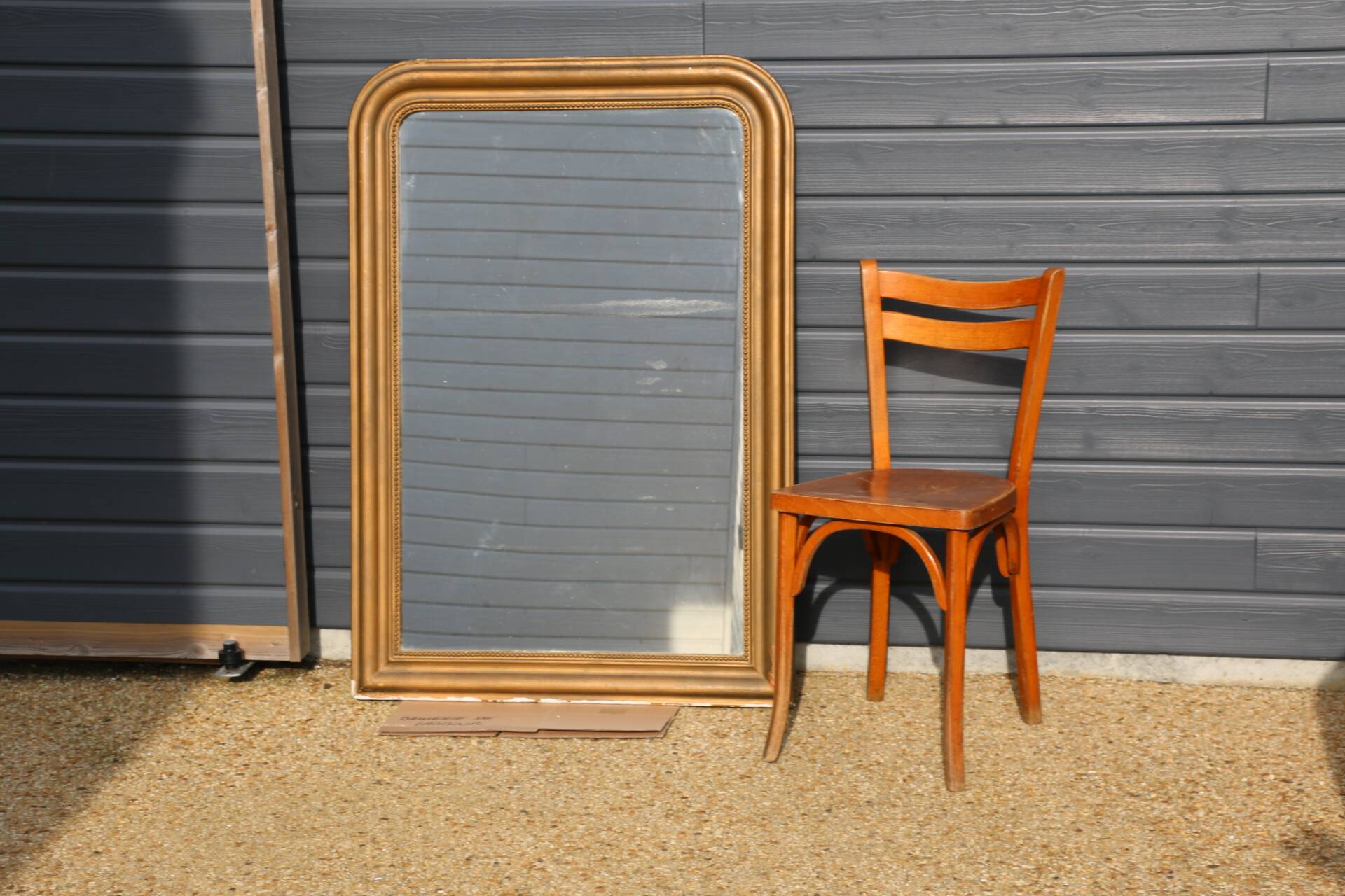 Antique gold mirror 1200mm