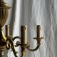 Classic 5-light gold chandelier