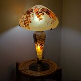 Lampe La Rochère style Art Nouveau Pâte de Verre