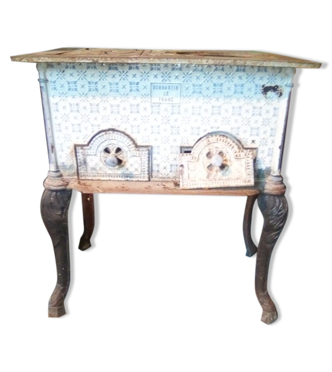 Poele en fonte potager