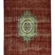 Turkish Anatolian Handmade Vintage Rug 290 cm x 195 cm