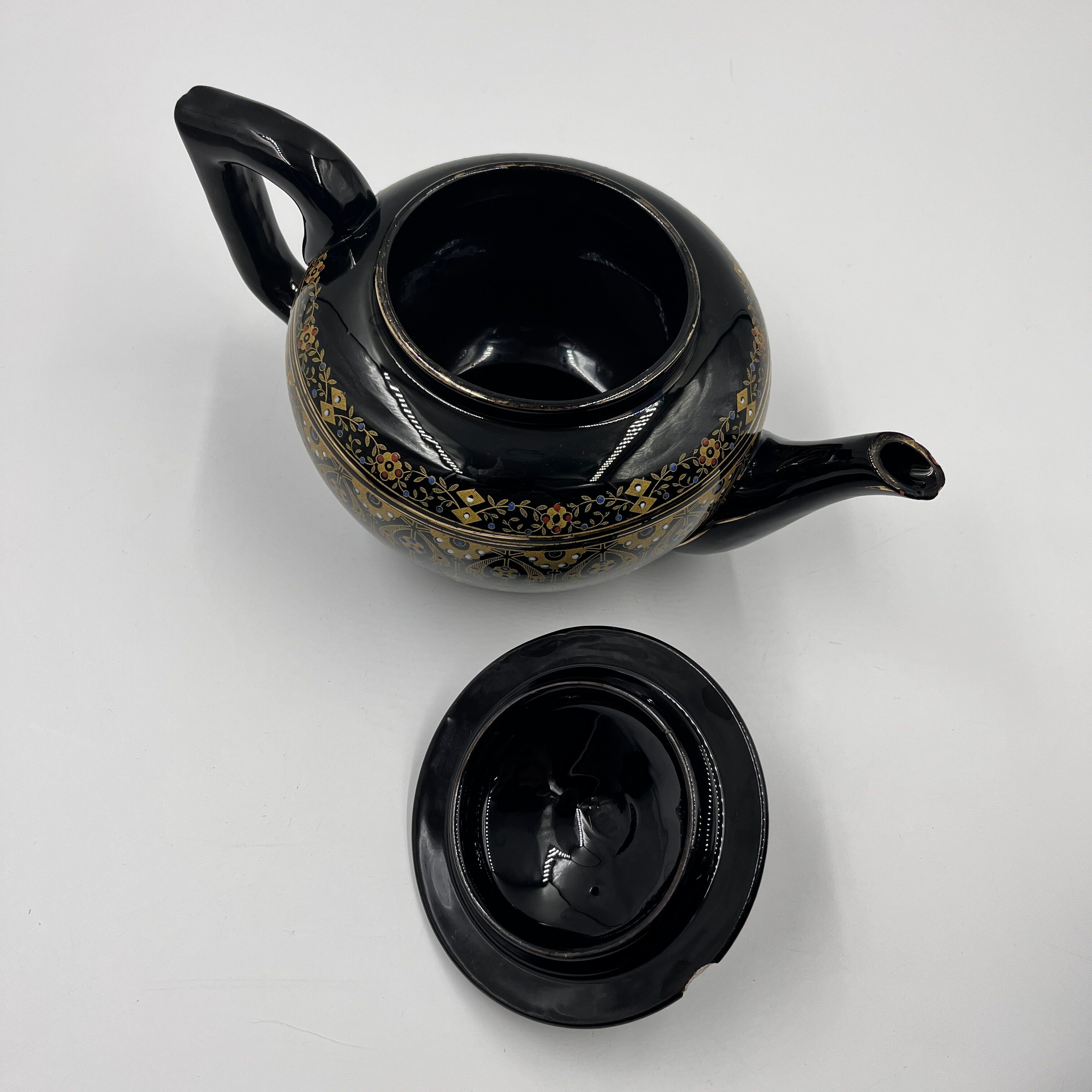 Tea service Sarreguemines Rockingham