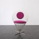 "K2" Cone chair in wire by Verner Panton / Plus Linje
