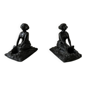 Serre-livres Art nouveau - 1900