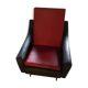 Armchair in leatherette 50s 60s