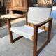 Vintage armchair by Karin Mobring from the 70s, new fabric and straps