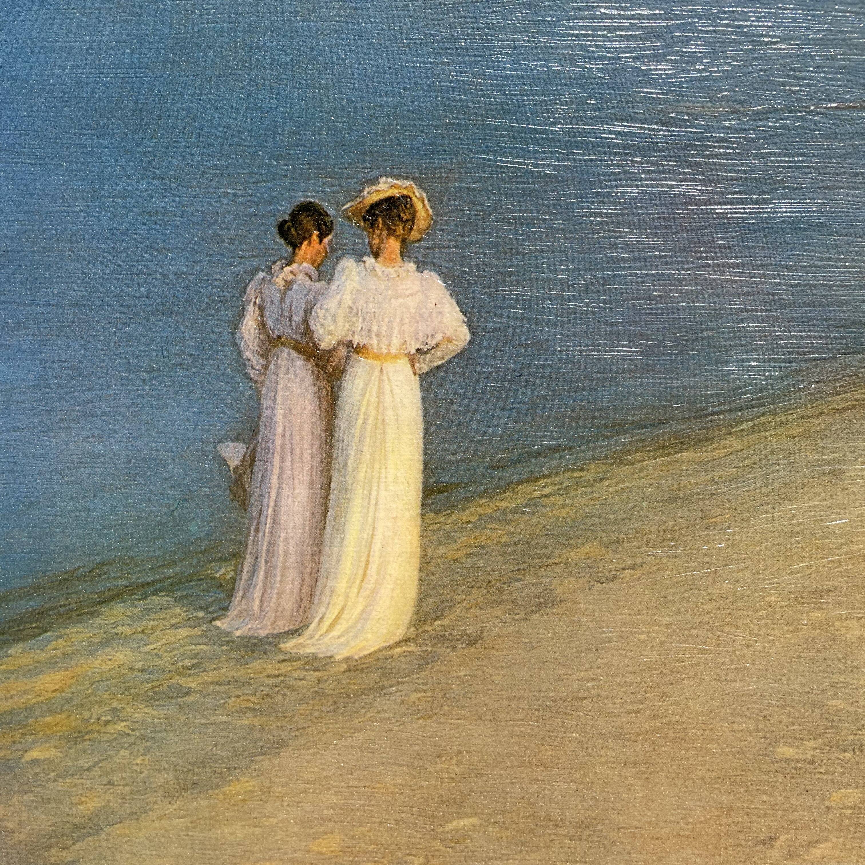 Reproduction of "Two Women on Skagen Beach"