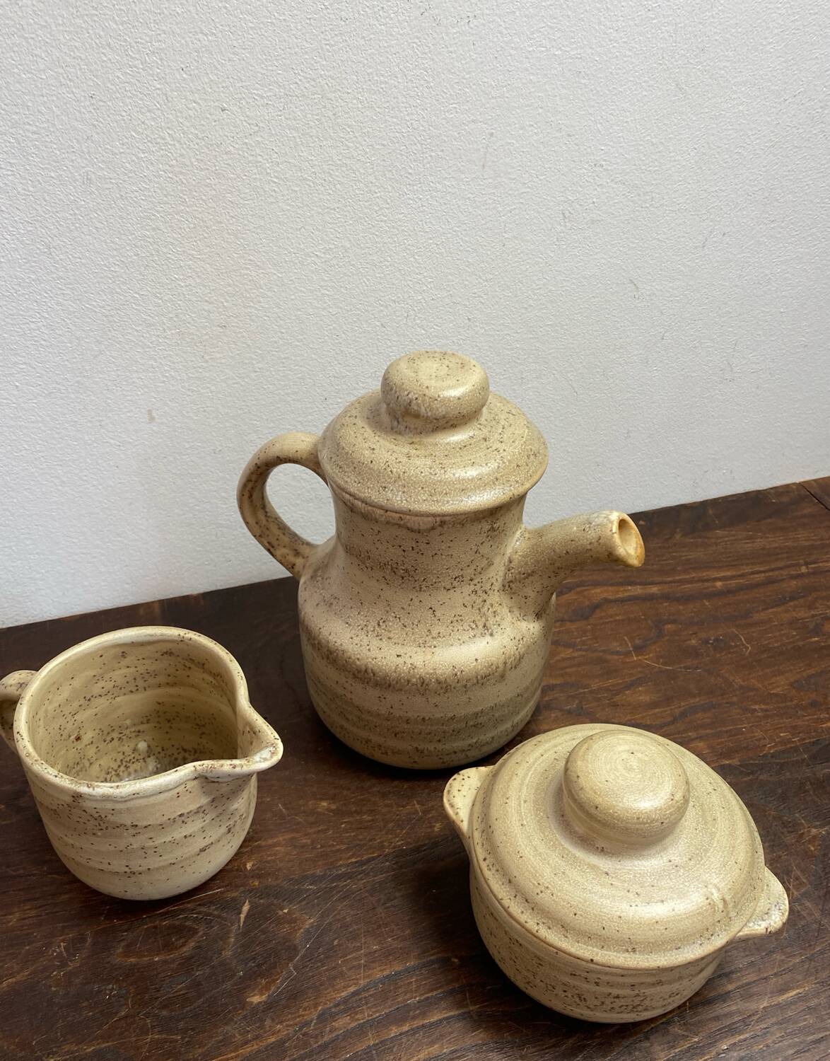 Niderviller stoneware coffee/tea service