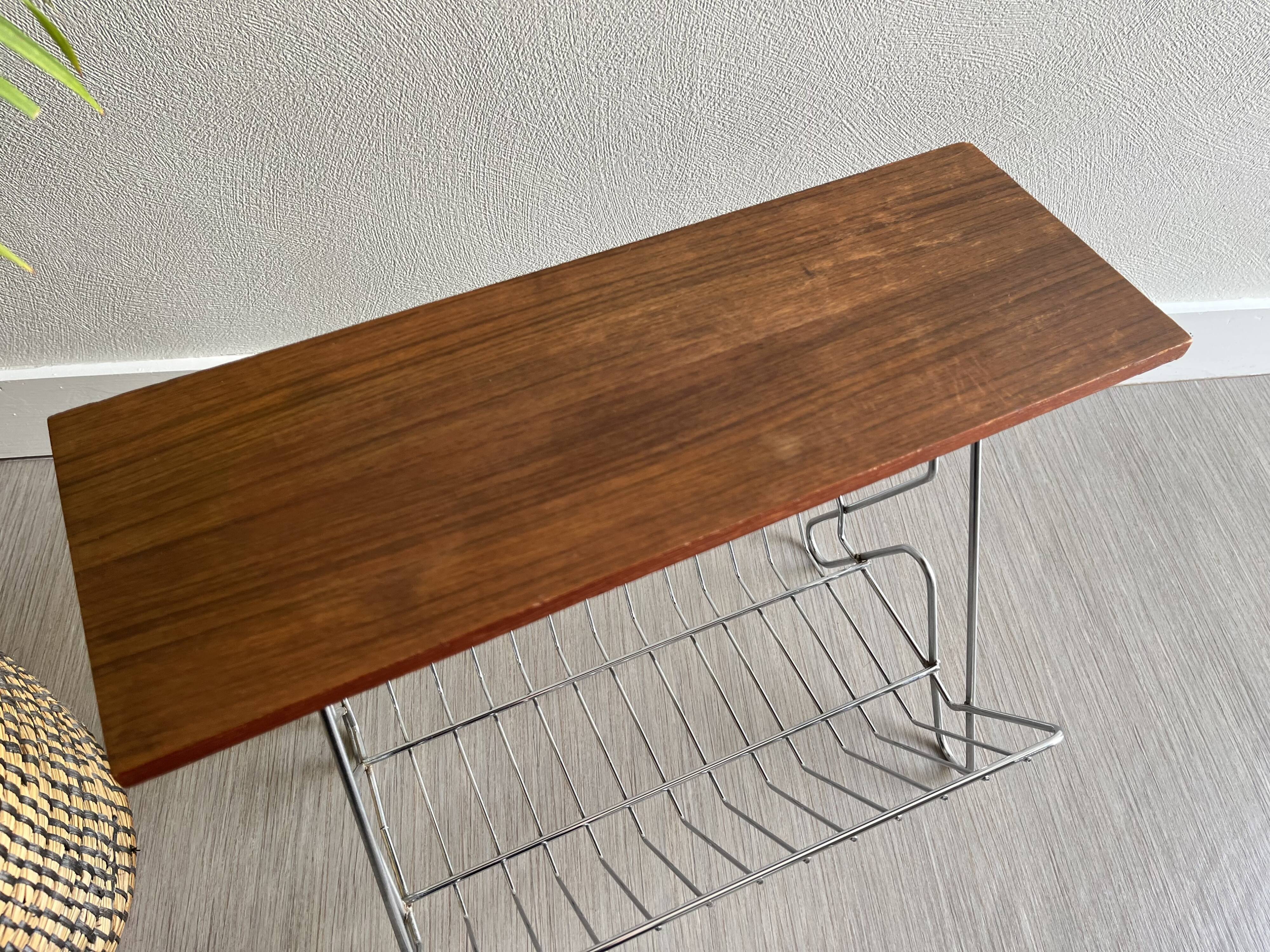 Vintage magazine holder