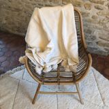 Rattan armchair