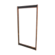 Scandinavian rosewood mirror, Sweden, 1960 - 115x57cm