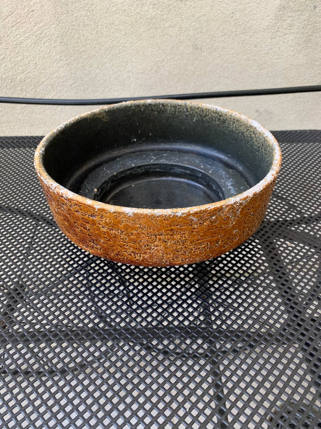 Glazed ceramic cup