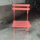Folding steel chairs, set 2