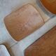 Set plates and Scandinavian dish in vintage solid wood