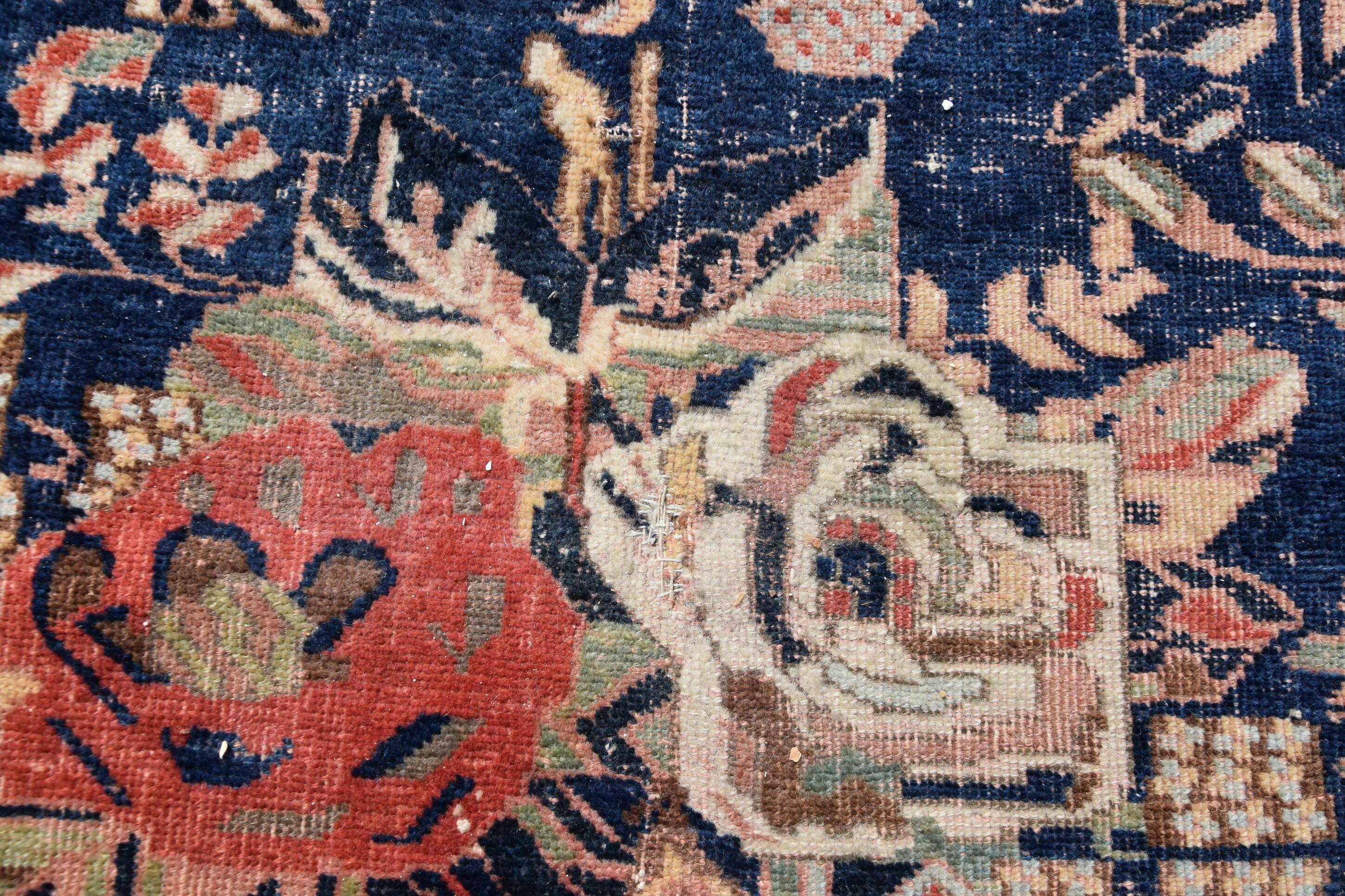 Antique Iranian Afshar Golfang Rug: 2.00 X 1.64 Meters