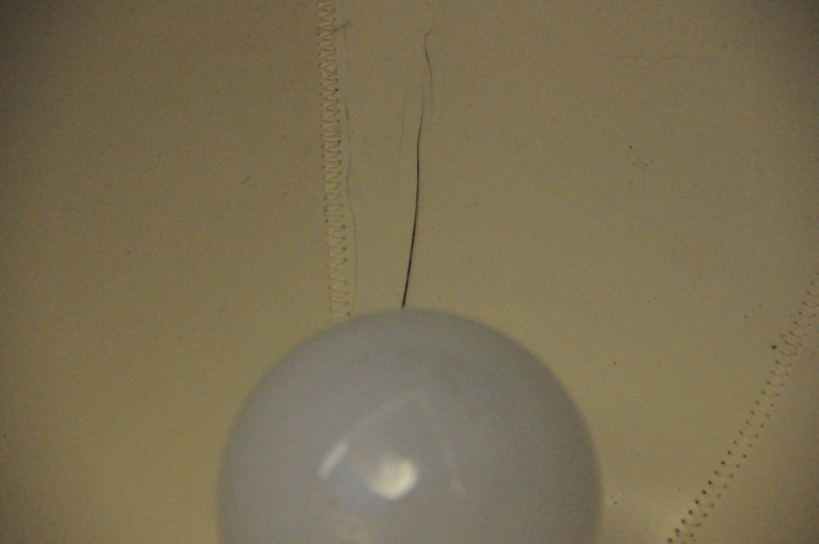 Plafonnier en dentelle, Allemagne 1970