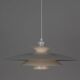 Vintage Kurt Wiborg Pendant Lamp for Jeka, 47 cm, Danish Mid-Century Design