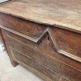 Very large old wooden chest
