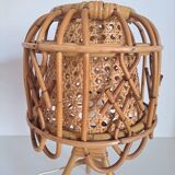 Old bamboo lamp