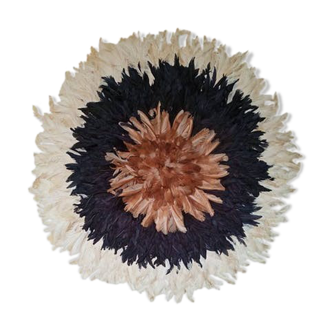 Juju hat 3 couleurs blanc bleu et naturel 80cm