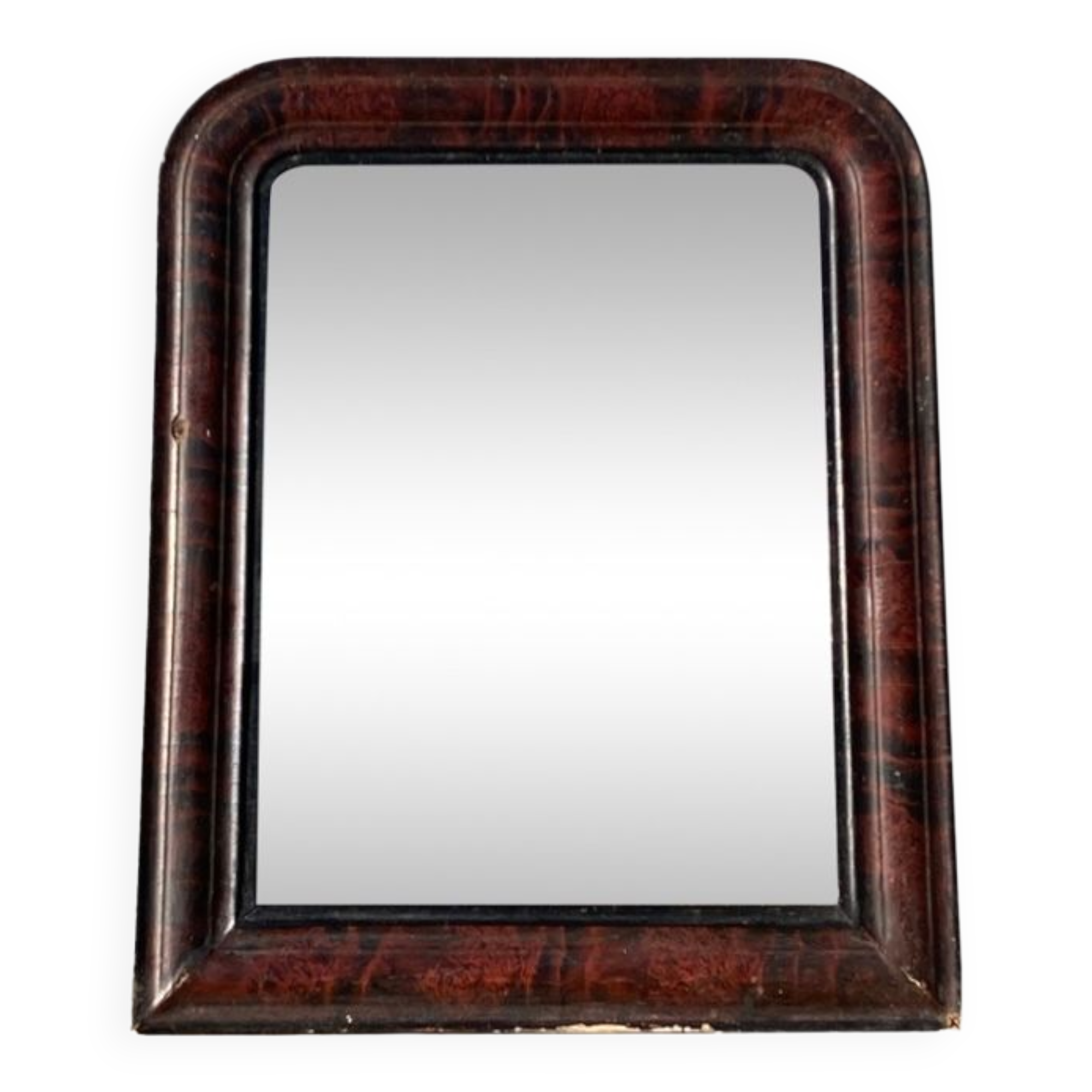 Louis Philippe mirror in old wood