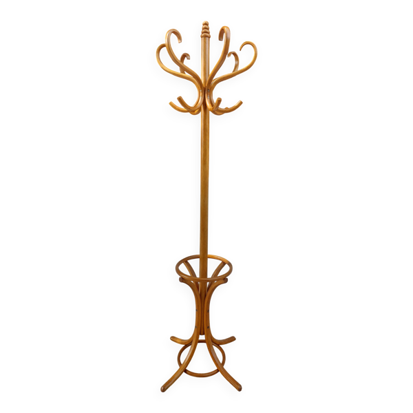 portemanteau perroquet, bois massif