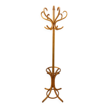 portemanteau perroquet, bois massif