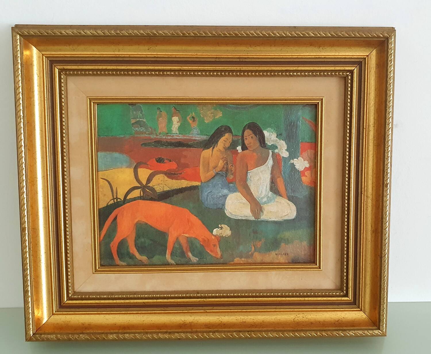 Reproduction on canvas - Arearea by Paul Gauguin